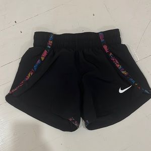 Nike shorts waist rainbow lining